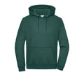 Felpa Oversized  cappuccio Unisex verde / XXS - personalizzabile con logo