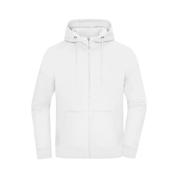 Felpa Oversized  Unisex bianco / XXS - personalizzabile con logo