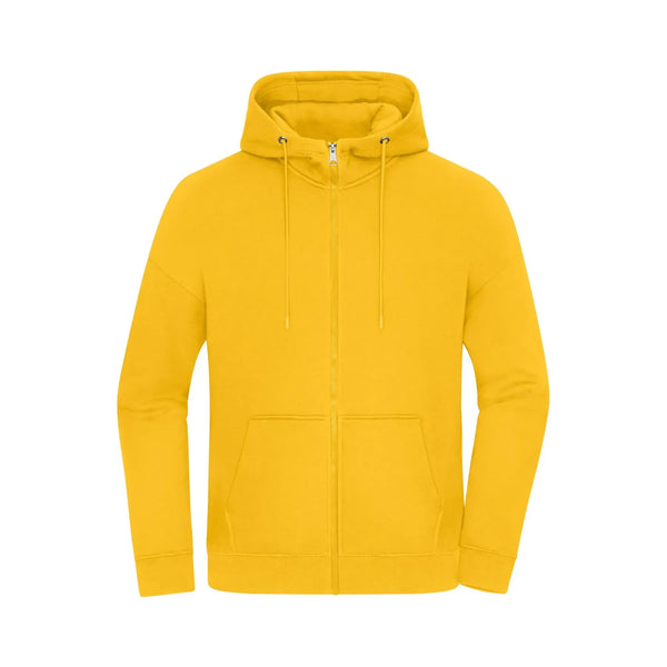 Felpa Oversized  Unisex giallo / XXS - personalizzabile con logo