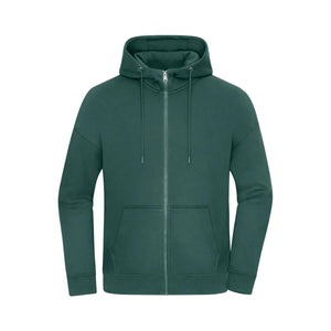 Felpa Oversized  Unisex verde / XXS - personalizzabile con logo