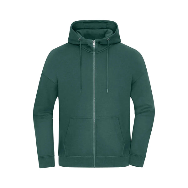 Felpa Oversized  Unisex verde / XXS - personalizzabile con logo