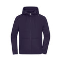 Felpa Oversized  Unisex viola / XXS - personalizzabile con logo