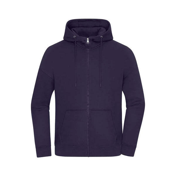 Felpa Oversized  Unisex viola / XXS - personalizzabile con logo