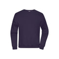 Felpa Oversized  Unisex viola / XXS - personalizzabile con logo
