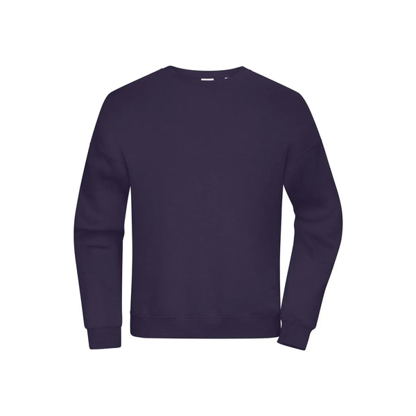 Felpa Oversized  Unisex viola / XXS - personalizzabile con logo
