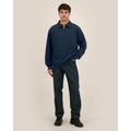 Felpa Polo Unisex Con Zip Proper blu navy / XXS - personalizzabile con logo