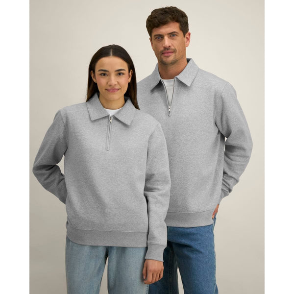 Felpa Polo Unisex Con Zip Proper - personalizzabile con logo