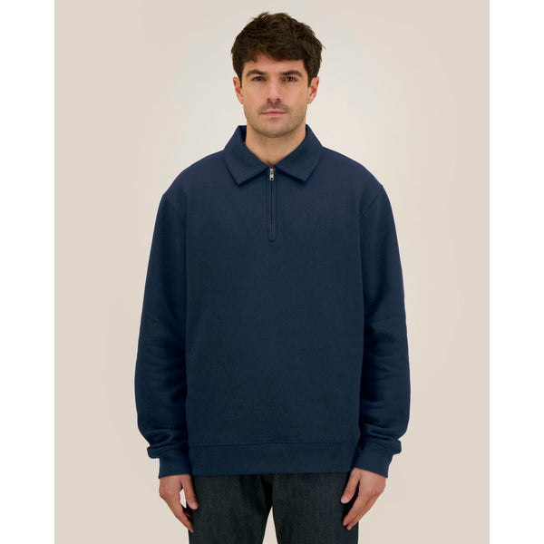 Felpa Polo Unisex Con Zip Proper - personalizzabile con logo