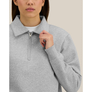 Felpa Polo Unisex Con Zip Proper - personalizzabile con logo