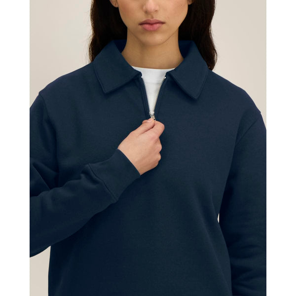 Felpa Polo Unisex Con Zip Proper - personalizzabile con logo