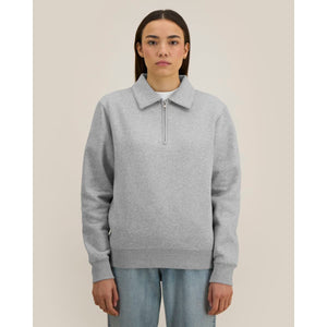 Felpa Polo Unisex Con Zip Proper - personalizzabile con logo