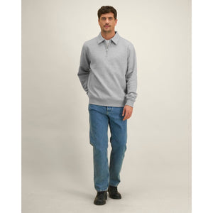Felpa Polo Unisex Con Zip Proper - personalizzabile con logo