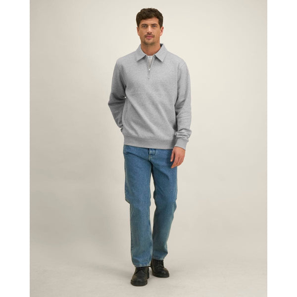 Felpa Polo Unisex Con Zip Proper - personalizzabile con logo