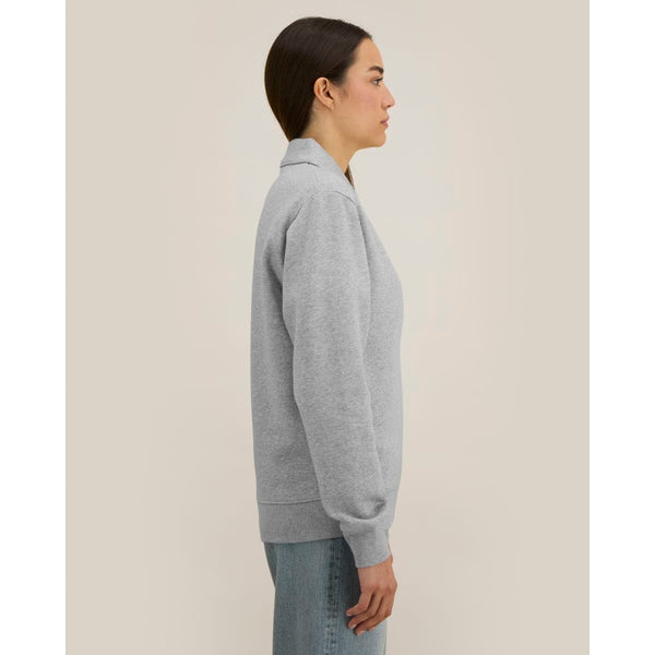 Felpa Polo Unisex Con Zip Proper - personalizzabile con logo