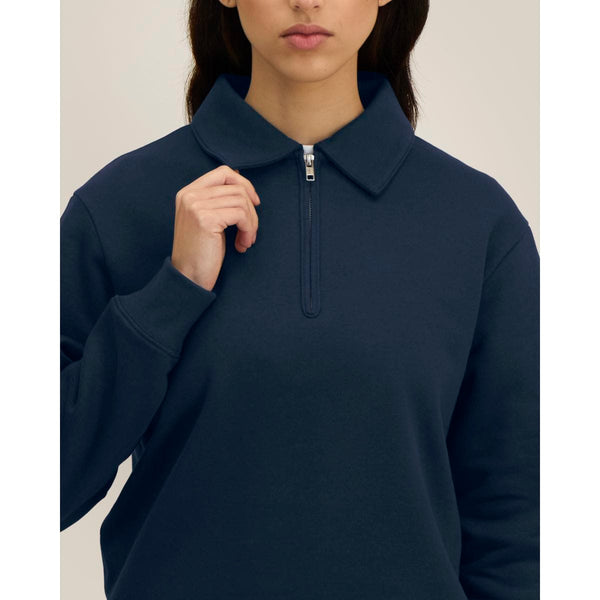 Felpa Polo Unisex Con Zip Proper - personalizzabile con logo