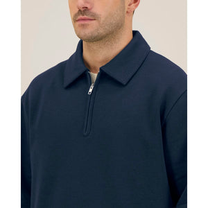 Felpa Polo Unisex Con Zip Proper - personalizzabile con logo
