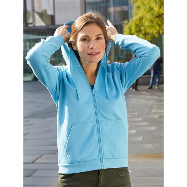 Felpa Promo Zip cappuccio Lady - personalizzabile con logo