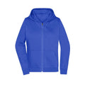 Felpa Promo Zip cappuccio Lady royal / XS - personalizzabile con logo