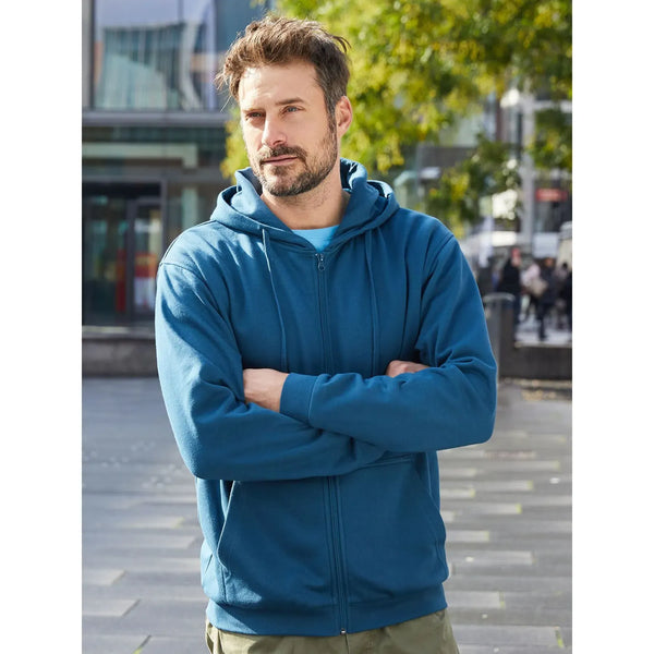 Felpa Promo Zip cappuccio Men - personalizzabile con logo