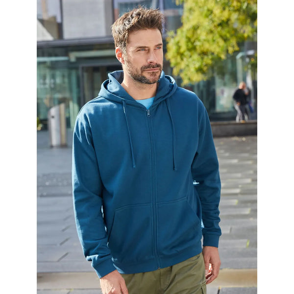 Felpa Promo Zip cappuccio Men - personalizzabile con logo