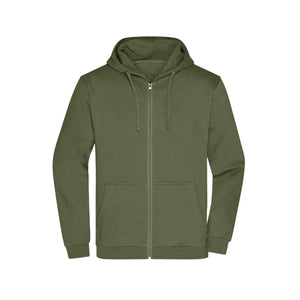 Felpa Promo Zip cappuccio Men - personalizzabile con logo