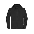 Felpa Promo Zip cappuccio Men nero / S - personalizzabile con logo