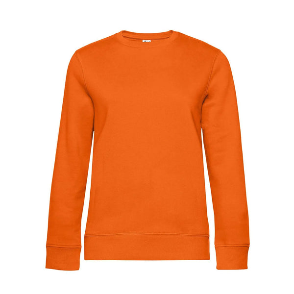 Felpa QUEEN Crew Neck arancione / XS - personalizzabile con logo