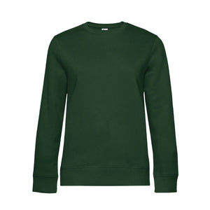 Felpa QUEEN Crew Neck bottle green / XS - personalizzabile con logo