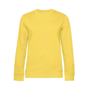Felpa QUEEN Crew Neck giallo / XS - personalizzabile con logo