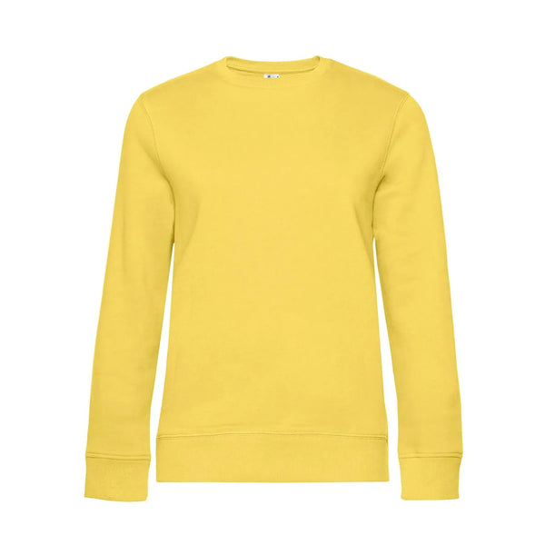 Felpa QUEEN Crew Neck giallo / XS - personalizzabile con logo