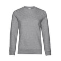 Felpa QUEEN Crew Neck heather grey / XS - personalizzabile con logo