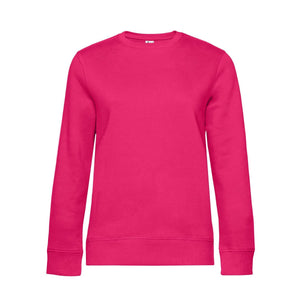 Felpa QUEEN Crew Neck magenta pink / XS - personalizzabile con logo