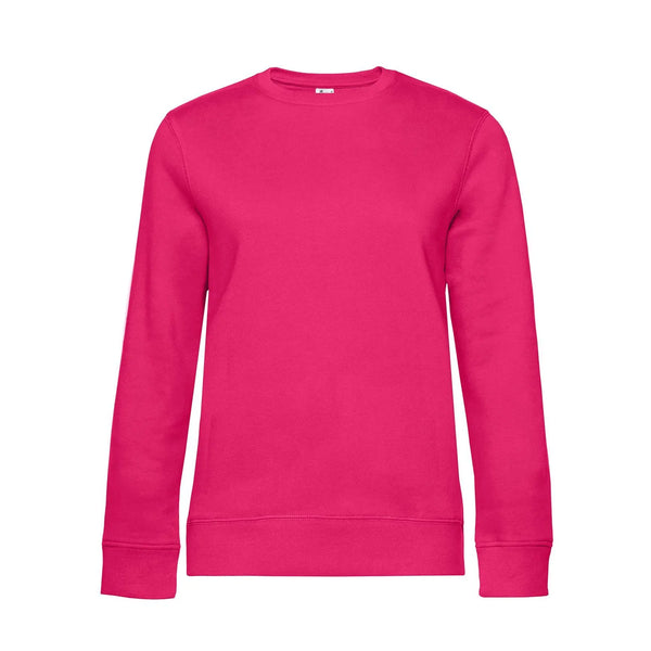 Felpa QUEEN Crew Neck magenta pink / XS - personalizzabile con logo
