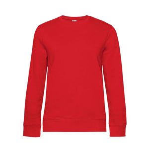 Felpa QUEEN Crew Neck rosso / XS - personalizzabile con logo