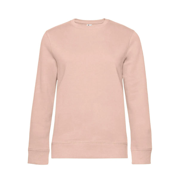 Felpa QUEEN Crew Neck soft rose / XS - personalizzabile con logo