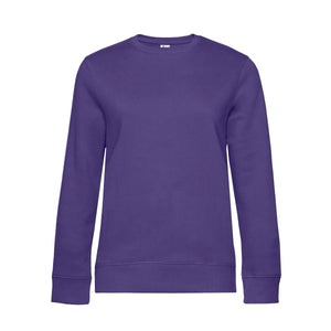 Felpa QUEEN Crew Neck viola / XS - personalizzabile con logo
