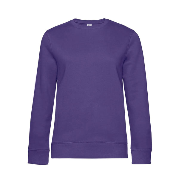 Felpa QUEEN Crew Neck viola / XS - personalizzabile con logo