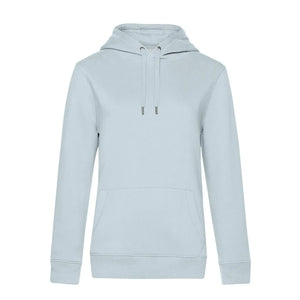 Felpa QUEEN Hooded azzurro / XS - personalizzabile con logo