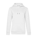 Felpa QUEEN Hooded bianco / XS - personalizzabile con logo
