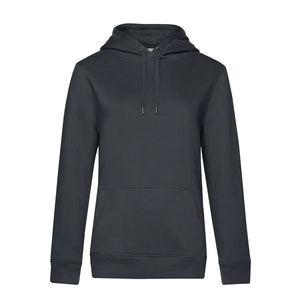 Felpa QUEEN Hooded grigio / XS - personalizzabile con logo