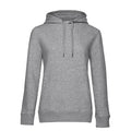 Felpa QUEEN Hooded heather grey / XS - personalizzabile con logo