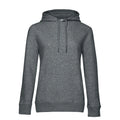 Felpa QUEEN Hooded heather mid grey / XS - personalizzabile con logo