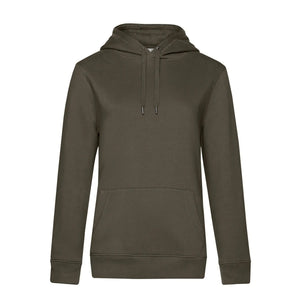 Felpa QUEEN Hooded khaki / XS - personalizzabile con logo