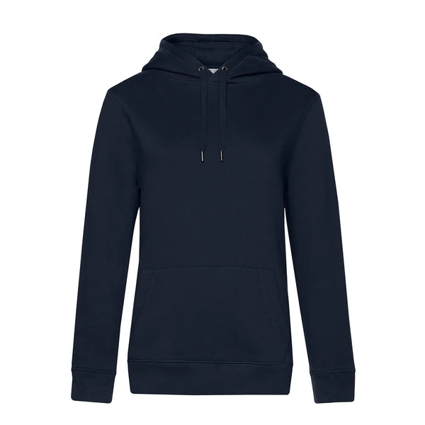 Felpa QUEEN Hooded navy blue / XS - personalizzabile con logo