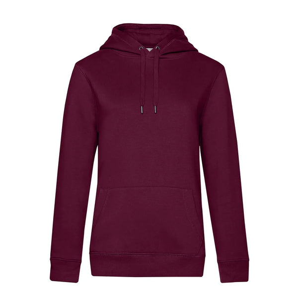 Felpa QUEEN Hooded rosa / XS - personalizzabile con logo