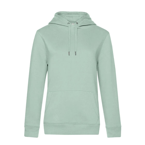 Felpa QUEEN Hooded verde / XS - personalizzabile con logo