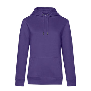 Felpa QUEEN Hooded viola / XS - personalizzabile con logo