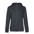 Felpa QUEEN Zipped Hood grigio / XS - personalizzabile con logo