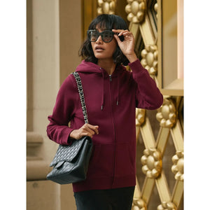 Felpa QUEEN Zipped Hood - personalizzabile con logo