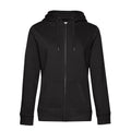 Felpa QUEEN Zipped Hood nero / XS - personalizzabile con logo